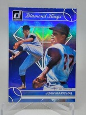 2023 Donruss Baseball Diamond Kings Base Holo Blue #26 Juan Marichal E3D