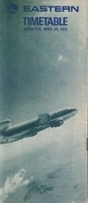 Eastern Airlines timetable 1972/04/30