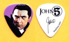 Rob Zombie John 5 Signature Dracula Guitar Pick - 2016-2017 Tour