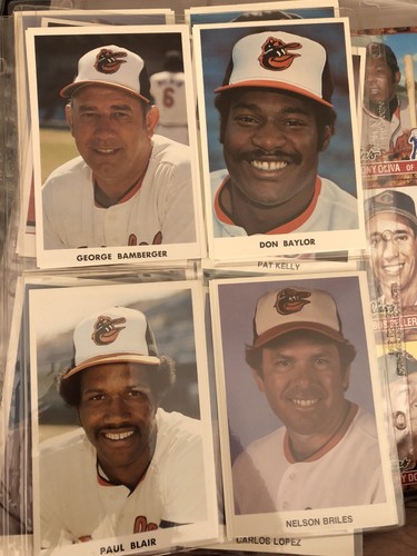 1976 Baltimore Orioles Team Issued Color Photos 30 Different Mint Near Team Set - Picture 5 of 8