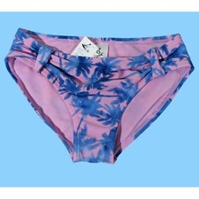 Art Class Girls Medium Pink Blue Tropical Bikini Bottoms SIZE M 8