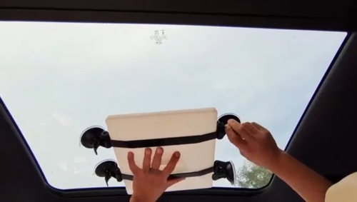 Starlink Mini Mount, Starlink Mini Sunroof Suction Cup Mount - Video 1 van 1