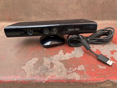 Genuine Microsoft XBOX 360 Kinect Sensor Bar Camera Model 1414 Black untested 