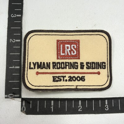 LRS LYMAN ROOFING & SIDING Advertising Patch 00TE