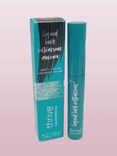 THRIVE CAUSEMETICS LIQUID LASH MASCARA CRYSTAL BROWN BLACK 0.38 OZ BOXED