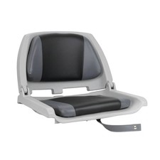Folding Boat Chair with Backrest Foldable Padded Boat Seat Compact for Boaters