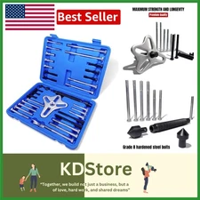 46-Piece Harmonic Balancer & Pulley Puller Set