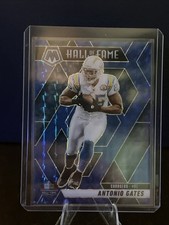 2025 Panini Mosaic Hall of Fame 292 Antonio Gates Blue Mosaic 59/99