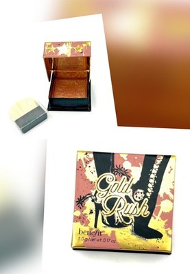 Benefit Gold Rush Warm Golden-Nectar Blush 0.17oz Discontinued 