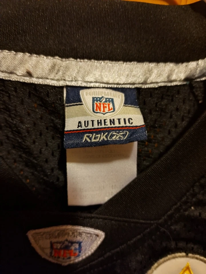 Camiseta cosida Reebok #43 Troy Polamalu Pittsburgh Steelers NFL (mediana juvenil) Foto 2 de 4