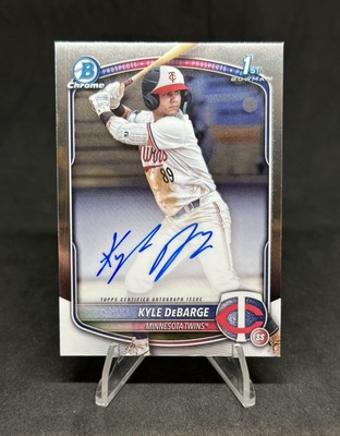 2025 Bowman Kyle Debarge Auto 1st Chrome Twins CPA-KD