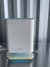 Netgear Orbi RBS50YV2 White Tri-Band Outdoor WiFi Mesh Extender Satellite