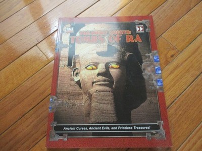D&D D20 Fast Forward Treasure Quests Tombs of Ra