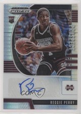2020-21 Panini Prizm Draft Picks Prospect Hyper Reggie Perry #PA-RP Auto 0b2