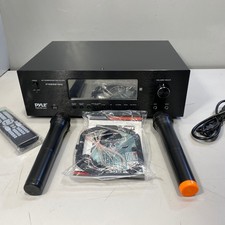 PYLE - 5.2 Channel Bluetooth Audio Receiver Amp - Black