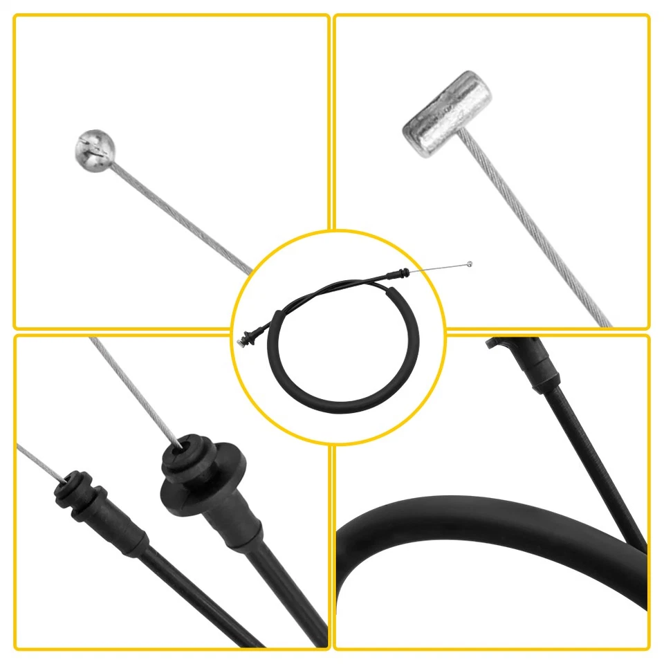 Cable de liberación de pestillo de puerta trasera para Dodge Ram 2500 3500 1500 1998-02 izquierda/derecha EK Foto 3 de 4