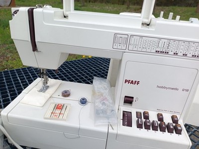 Nähmaschine PFAFF 919 Hobbymatic  Jeans Leder Seide Baumwolle
