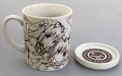 Ebiten Dramatic Create Amairo Chocolate Switch Game Original Mug 2024 Used