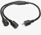 NEW P0410012 Power Extension Cord/Splitter,  L6-30P to 2x L6-30R Y Splitter 1 FT — photo 3