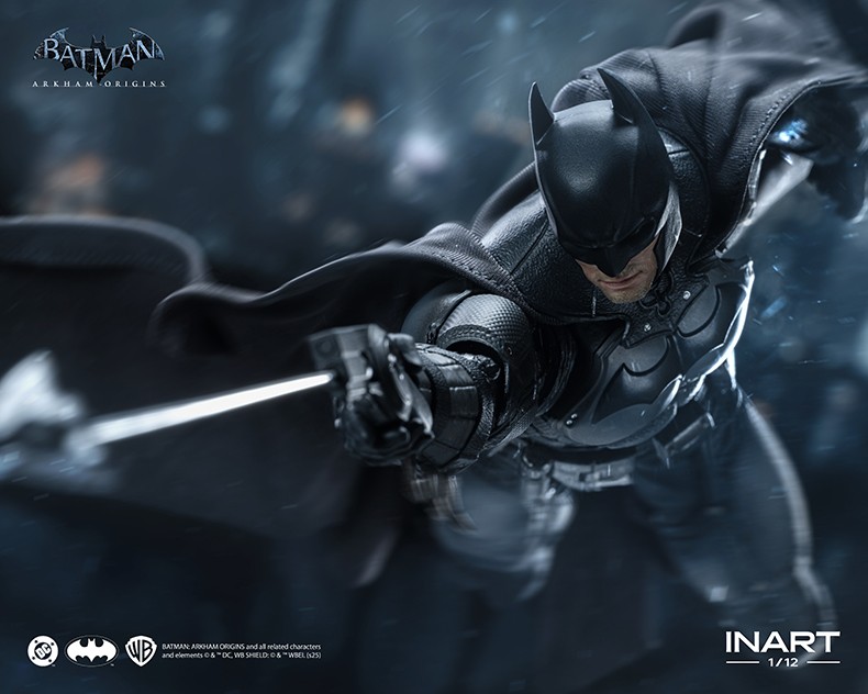 アメコミ INART Batman Arkham Origins 2026 NEW INART MAG-G0003 1/12 Arkham Origins Bat Man 6