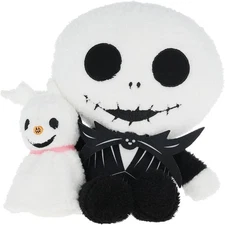 KIDS PREFERRED Disney Baby Jack and Zero CUTEEZE Collectible Plush Stuffed... 