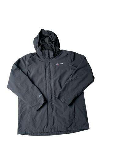 Berghaus Gore-tex Jacket Mens 2XL Black Walking Hiking - Picture 8 of 11