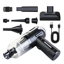 Wireless Car Vacuum Cleaner USB Rechargeable Handheld Portable Mini Vac