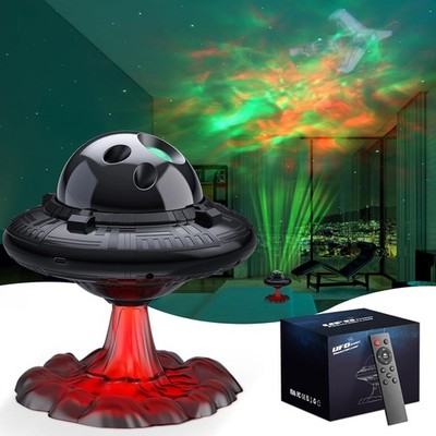 LED Sternenhimmel Projektor UFO Sternenprojektor Nebula Nachtlicht für Party