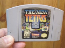 The New Tetris Nintendo 64 N64 Authentic Guaranteed  B8728