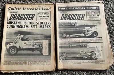 1965 NATIONAL DRAGSTER NEWS = VINTAGE DRAG RACING PUBLICATION=JULY/SEPTEMBER