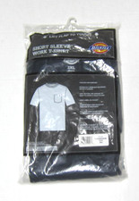 Dickies Men's Black 3XL Short Sleeve Work T-Shirt Style 1144624DN New in Package