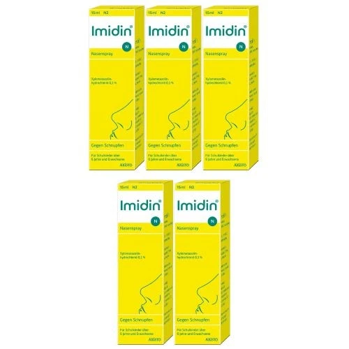 ARISTO PHARMA GMBH Imidin n Nasenspray (5x15 Ml) 5 St