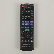 Panasonic IR6 Remote Control Blu-Ray Disc Player N2QAYB000574 Tested/ Working