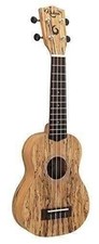 Kahua Ukulele KA-21BLM 21" Soprano Black-Line Maple FREE SHIPPING