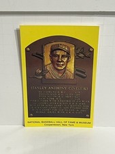 National Baseball Hall of Fame Stanley Anthony Coveleski Pitcher Postcard B15