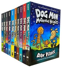 ?Dog Man Series Books Set By Dav Pilkey Pack 1-13 Kids Birthday Xmas Gifts UK