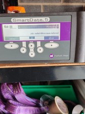 MARKEM SMARTDATE 5 THERMAL TRANSFER OVERPRINTER CONTROLLER USED & WORKING