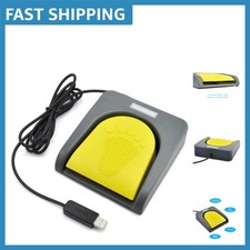 USB Multi-Function Foot Switch Pedal - Customizable Keyboard Control for PC
