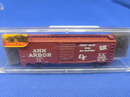 Vagón de carga tren escala N Atlas ANN ARBOR AA #1409 N431 | Condition: New