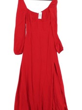Reformation Maxi Dress UK6 in Red