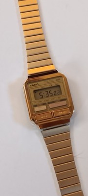 Casio A120WEG-9AVT Gold Digital Watch Unoworn MINT