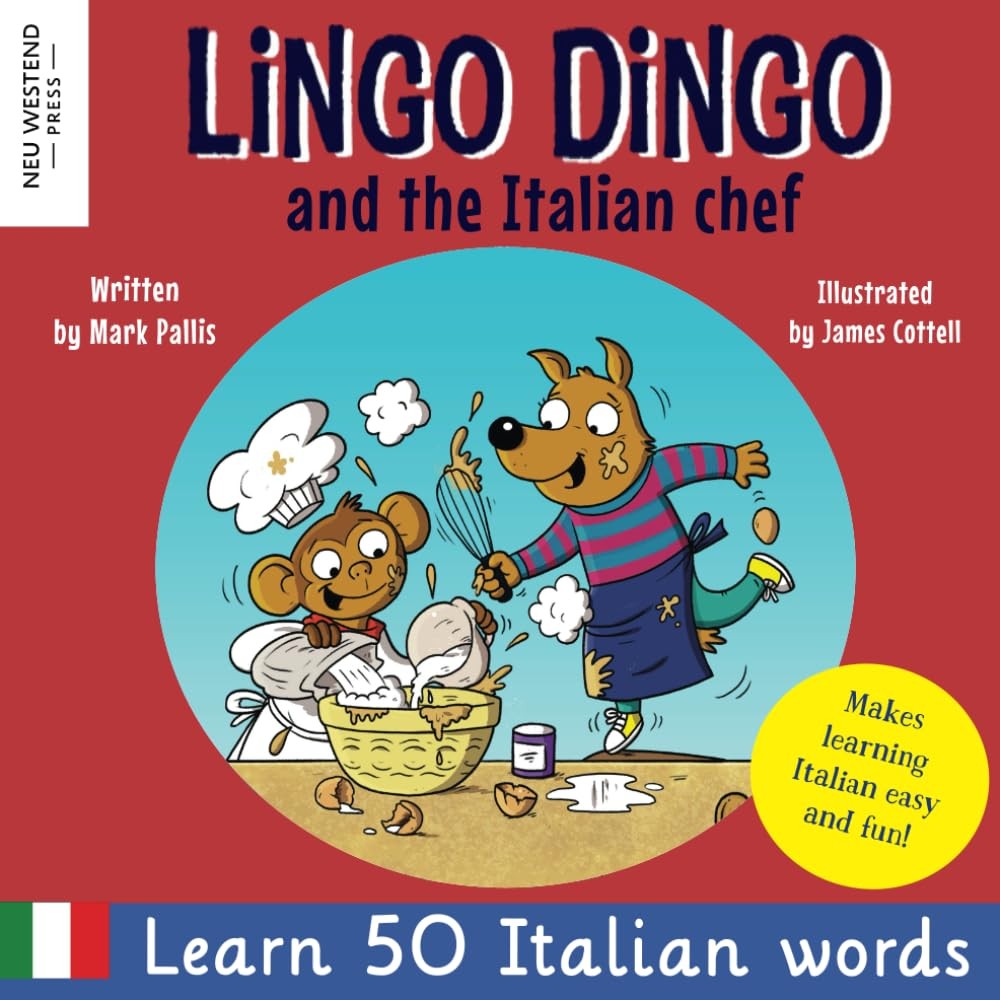 Mark Pallis Unisex Multicolor Lingo Dingo & The Italian Chef: Laugh As You Learn Italian For - Image 3