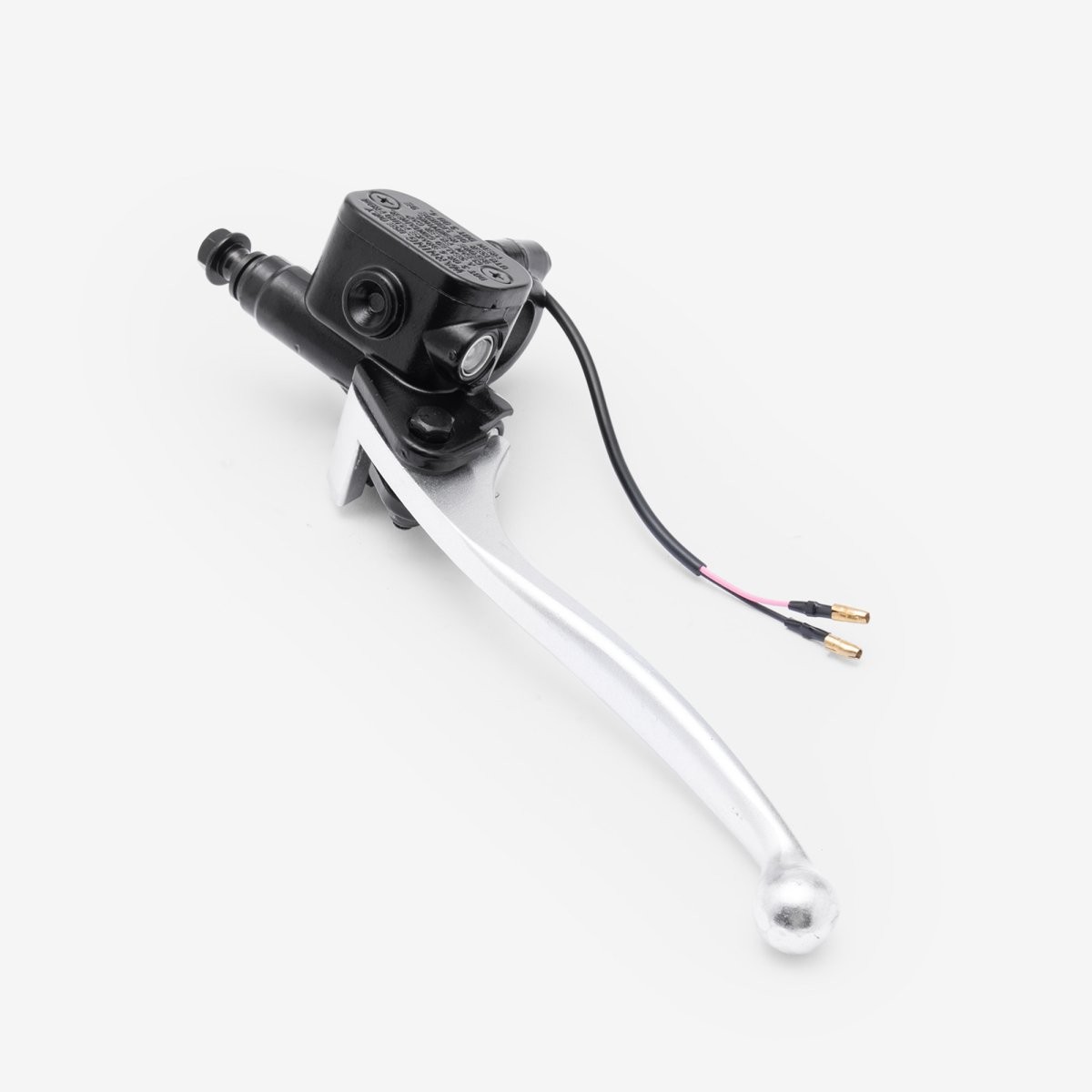 Scooter Rear Brake Master Cylinder With Lever (BRMCR084) RESERVOIR BACK FLUID