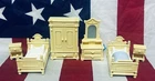 Playmobil 5321 Victorian Master Bedroom Pieces 1989 Mansion 5300 Dollhouse VTG