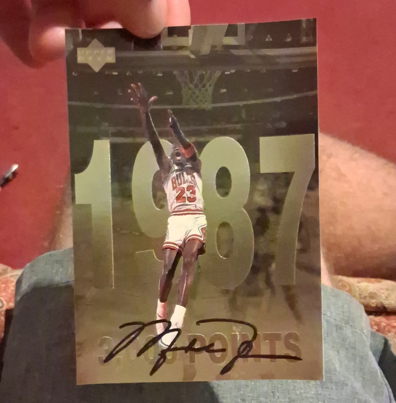 Upper Deck Michael Jordan Chicago Bulls 1998 Highlights #3/12 Insert Auto Card
