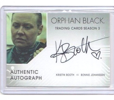 Orphan Black SDCC Autograph Trading Card #KB Kristin Booth as Bonnie (C)