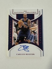 National Treasures Carlos Boozer Auto /24 UTAH JAZX