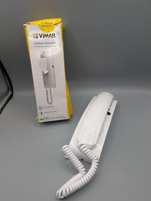 Vimar Elvox Universal Haustelefon Gegensprechanlage Innenstation Weiß B-Ware