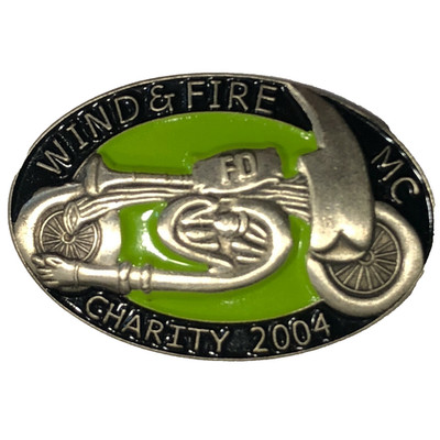 Harley Davidson Motor Cycles Wind and Fire Charity 2004 Pin [P014]