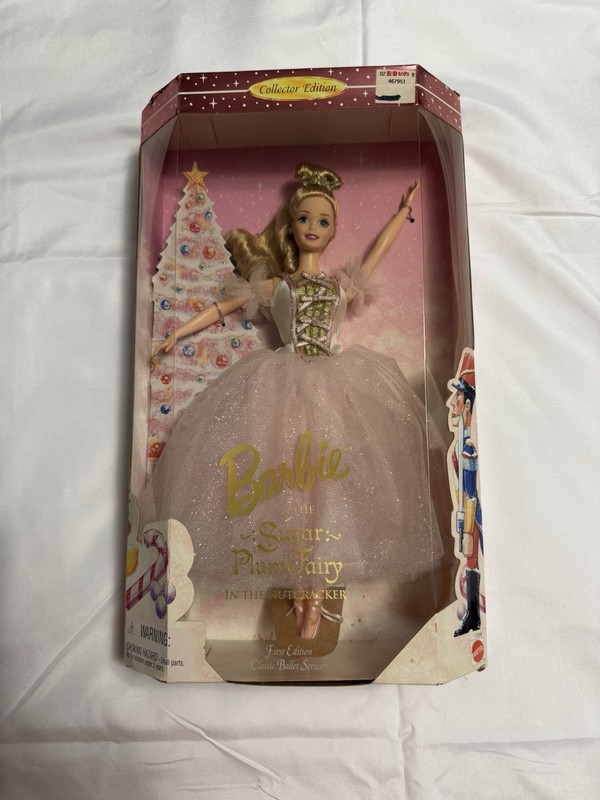Mattel Barbie Sugar Plum Fairy Collector First Edition Nutcracker Fashion Doll